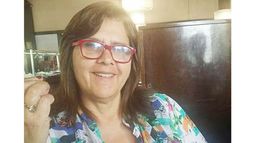 VÍCTIMA. Graciela Cabrera tenía 57 años y era docente. .