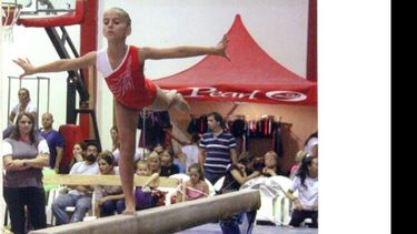 VIGA. Camila Laflor completó el equipo de Infantiles, que se llevó el 1º puesto..