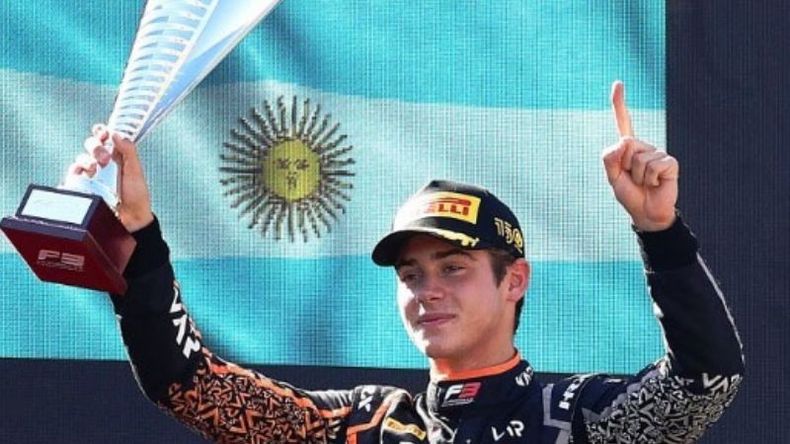 GANADOR. Colapinto logró sus dos triunfos en Italia..