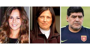 Yanina Screpante. La esposa de Lavezzi festejó a pura música. // La escritora Claudia Piñeiro se quejó por Twitter. // Maradona pone en duda su llegada al casamiento de Dalma. .