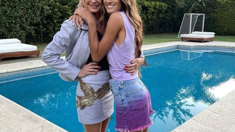 COMPINCHES. Yanina Latorre y su hija Lola participaron de un comercial para HBO Max y compartieron el back desde su casa de Pilar..
