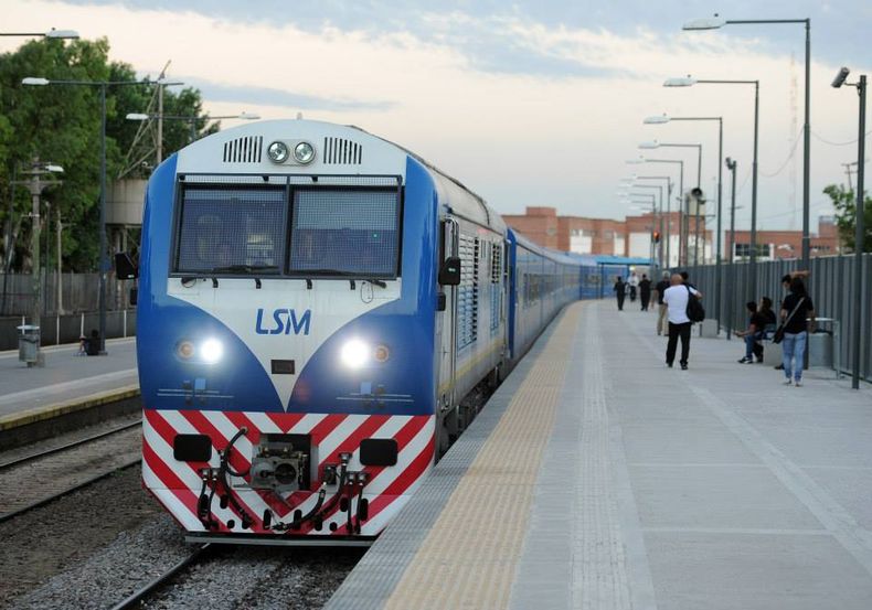 El tren San Martín circulará limitado el domingo.&nbsp;