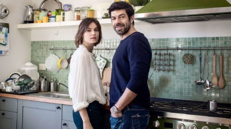 PAREJA EN CRISIS. Kasia Smutniak y Pierfrancesco Favin..