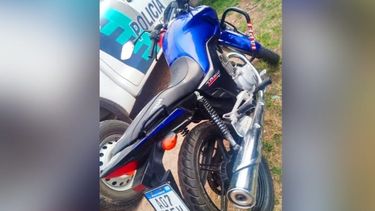 La moto había sido robada en septiembre del año 2022.&nbsp;
