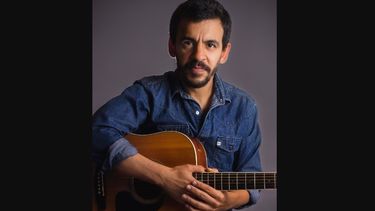 Juampi Ferreyra, este viernes en el Centro Cultural Federal.