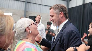 CAMBIO DE TONO. Achával dejó el discurso político para sus militantes.