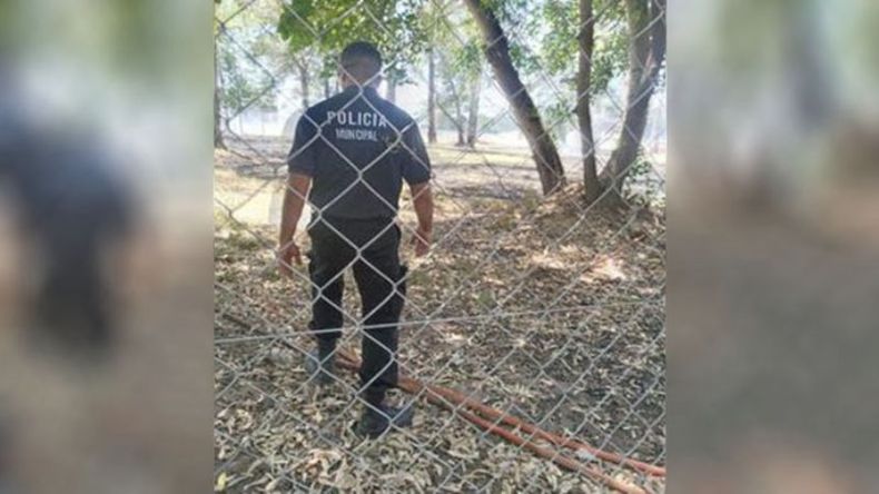 La Guardia Urbana ayuda a combatir los focos de incendio! Una mención para ellos! Gabriel..