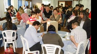 PARTICIPACIÓN. Hubo más del doble de votantes que en el promedio del distrito..
