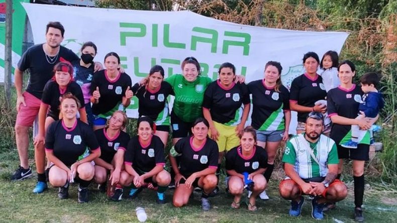 HAY EQUIPO. Sport Pilar superó 2-0 a Solares del Norte, por el Preparatorio de Fútbol 7 femenino..