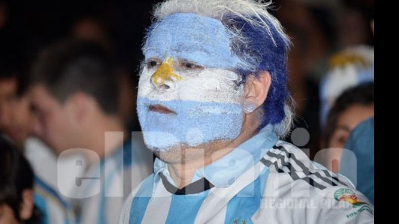 En medio de los festejos, algunas caras tristes..