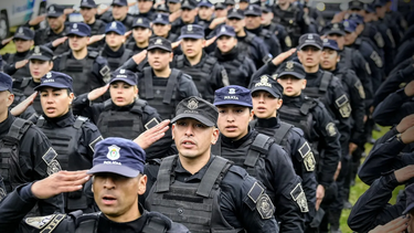 UNIFORMADOS. La Provincia busca declarar la emergencia en seguridad.