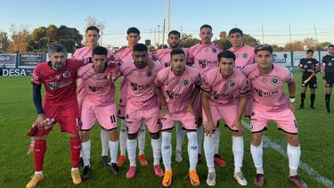 ONCE TITULAR. El equipo de Real Pilar que cayó el domingo en Parque San Martín.