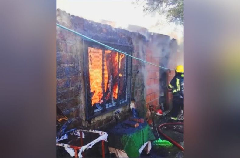 El incendio se habría originado por un cortocircuito.&nbsp;