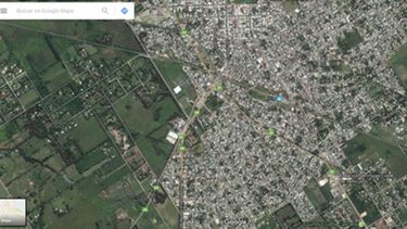 DESDE ARRIBA. Los relevamientos se basan en imágenes aéreas..
