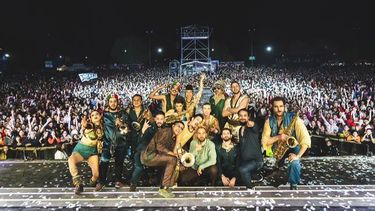 DESPEDIDA. LA Delio Valdez cerró las Patronales 2023 a pura fiesta.&nbsp;