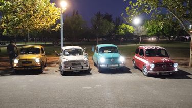una travesia de 1.000 kilometros: tres pilarenses participaron del encuentro nacional de fiat 600