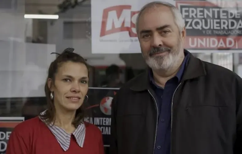 DEFINICIONES. Espasa y Bodart durante la campaña para las PASO. &nbsp;