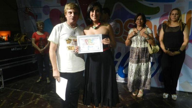 Guadalupe Fleytas, ganadora en Solista Vocal..