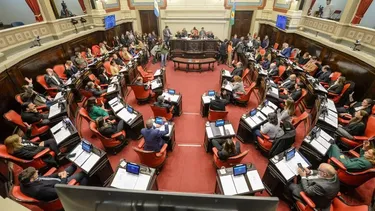 DEBATE. El Senado bonaerense tiene la llave para abrir la discución de las reelecciones.&nbsp; 