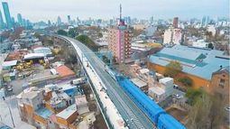 VUELVE. El San Martín llegará nuevamente a Retiro desde el miércoles..