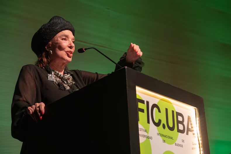 El discurso de Graciela Borges. (FIC.UBA).