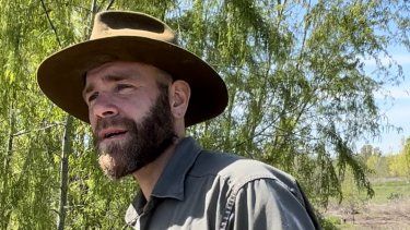 Nicolas Gallino, guardaparques de La Reserva Natural del Pilar