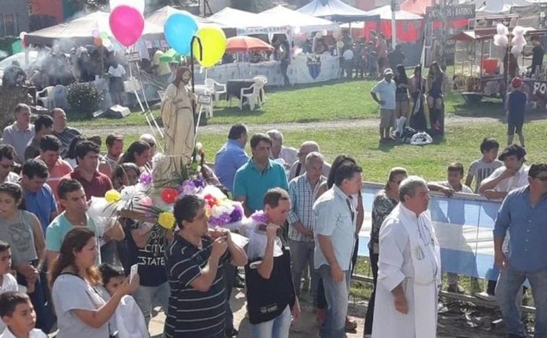 El barrio de fiesta: San Alejo celebra sus fiestas patronales.