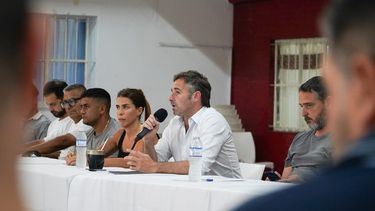 CONJUNTO. Achával reunió a representantes de diferentes sectores del distrito. &nbsp;