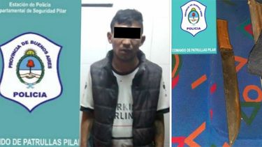 Hirió con un machete a la mujer que lo alojaba en su casa