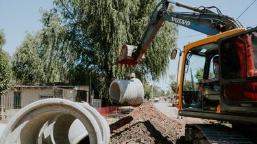 OBRAS DE HIDRÁULICA. Se suman a los trabajos que se están llevando a cabo en Pinazo.