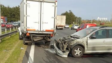 El triple choque ocurrió en el kilómetro 47 de la Panamericana.&nbsp;