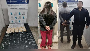 En uno de los domicilios se secuestraron 194 dosis de cocaína.&nbsp;