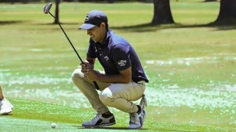A JUGAR. López lideró el certamen durante la 2ª ronda..