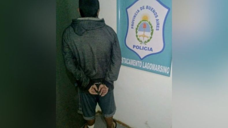 El ahora detenido tenía pedido de captura activa por robo calificado. .