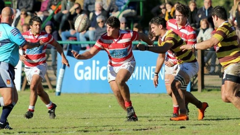 (Foto: Pablo Alejandro Furesz). TRIUNFO CLAVE. Tomás Bivort en acción en el clásico ante Belgrano, en Tortuguitas..