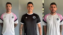 REFUERZOS. Daniel González, Martín Perafán y Mariano Puch, tres de las incorporaciones.