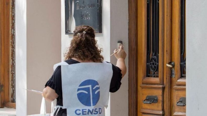 TIMBRE. Los censistas visitarán cada vivienda este miércoles, haya o no respondido de forma digital..