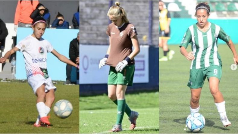 A JUGAR. Leguizamón (SAT), Palma (Platense) y López (Excursionistas)..