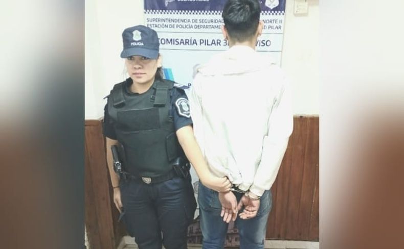 El aprehendido tiene 25 años y tenía prohibido acercarse al domicilio de su madre.&nbsp;