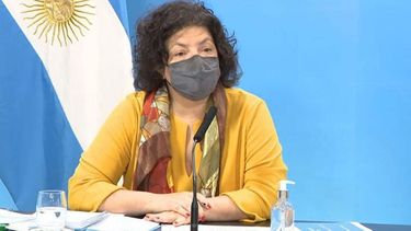 ANUNCIO. Vizzotti adelantó que se priorizará la aplicación de las segundas dosis..