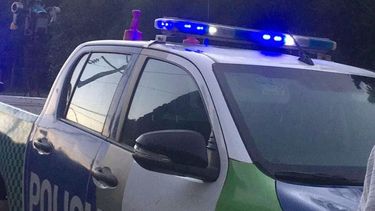 PATRULLERO. El atraco ocurrió en la calle Amancay y Del Arco..