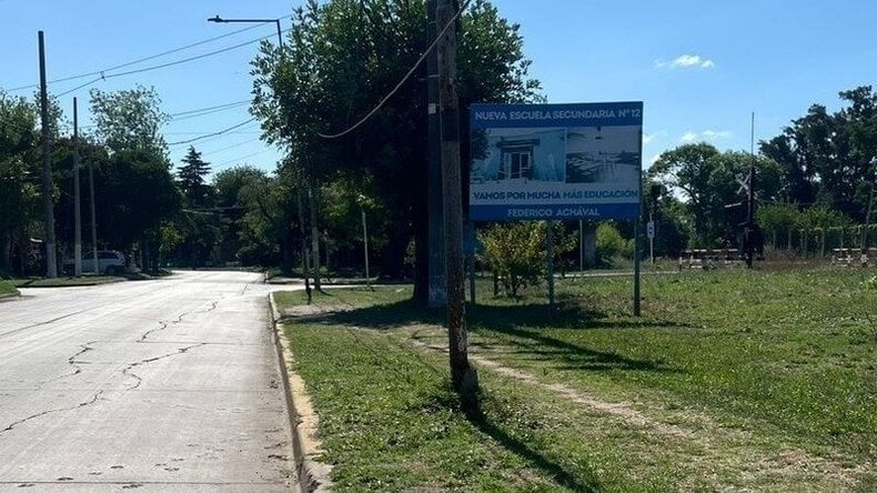Los vecinos buscan que se construya la bicisenda en la avenida Domingo Nazarre.