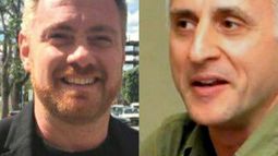 El jefe de Asesores, Jorge Storni (izquierda) y el vicepresidente 1º de Scipa, Santiago Piermarini (derecha). .