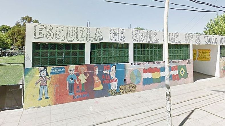 MÁS GRANDE. La Secundaria Nº5, de Villa Rosa, ganará dos aulas..