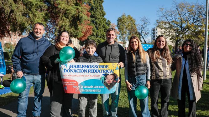 CONCIENCIA. Achával dijo que la donación nace desde el amor y la solidaridad.