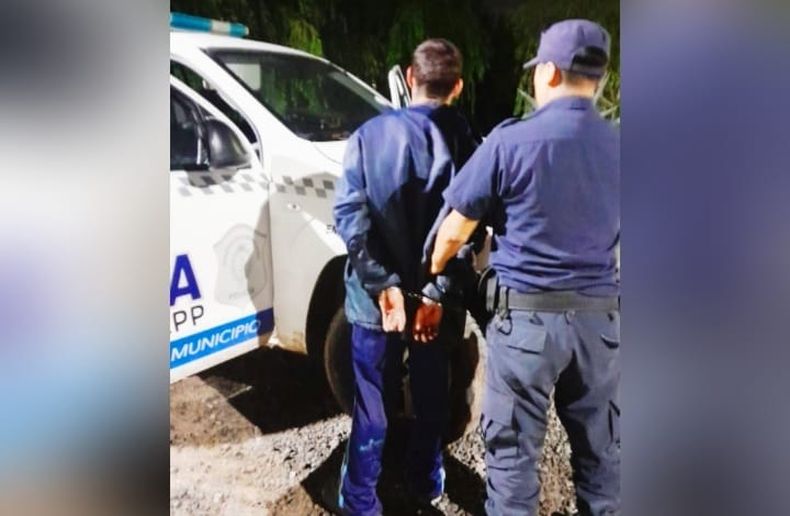 El sujeto fue sorprendido con más de 1 kilo de marihuana en su poder.&nbsp;