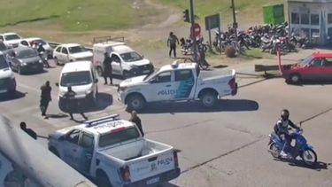 El tiroteo se produjo en el cruce de la Colectora Sur del Acceso Oeste y la avenida Victorica, frente al&nbsp;shopping Nine.