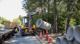 Avanzan las obras hidráulicas en Pilar Centro: cronograma y desvíos Avanzan las obras hidráulicas en Pilar Centro: cronograma y desvíos