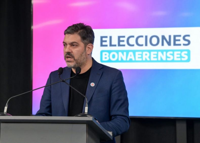 PRUEBA. El ministro Carlos Bianco explicó los alcances de la actividad.