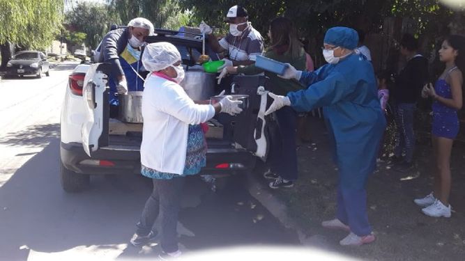Una gira solidaria en medio de la cuarentena
